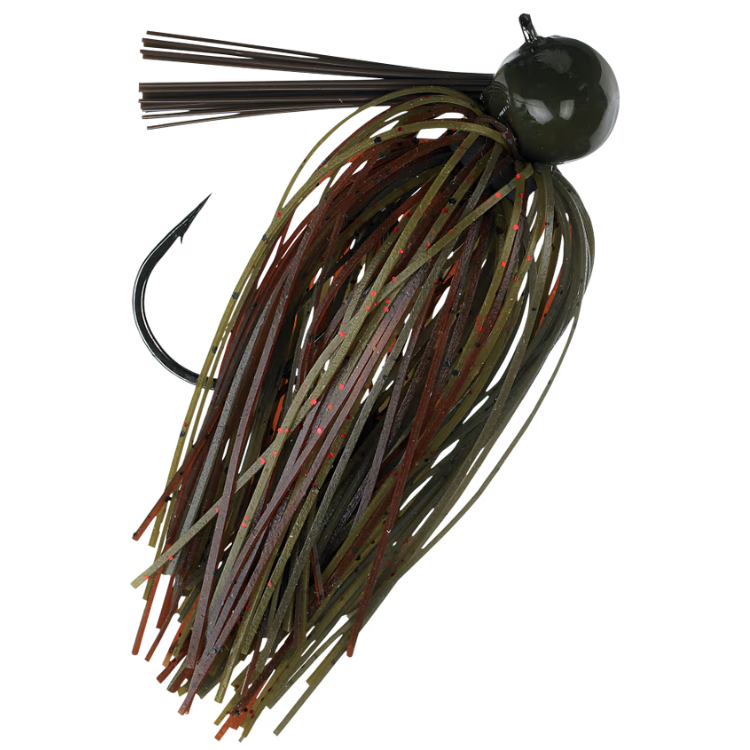 Strike King Tour Grade Football Jig Green Pumpkin Craw 1/2 - Rock